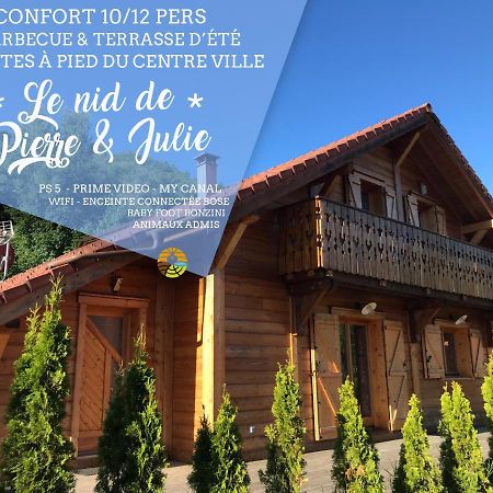⁂⁂ Le Nid De Pierre & Julie Cledicihome 2 Pas Du Centre Ville / Spa & Terasse Amenagee ⁂⁂ La Bresse Exterior foto